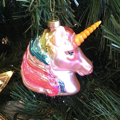 Magical holiday unicorn